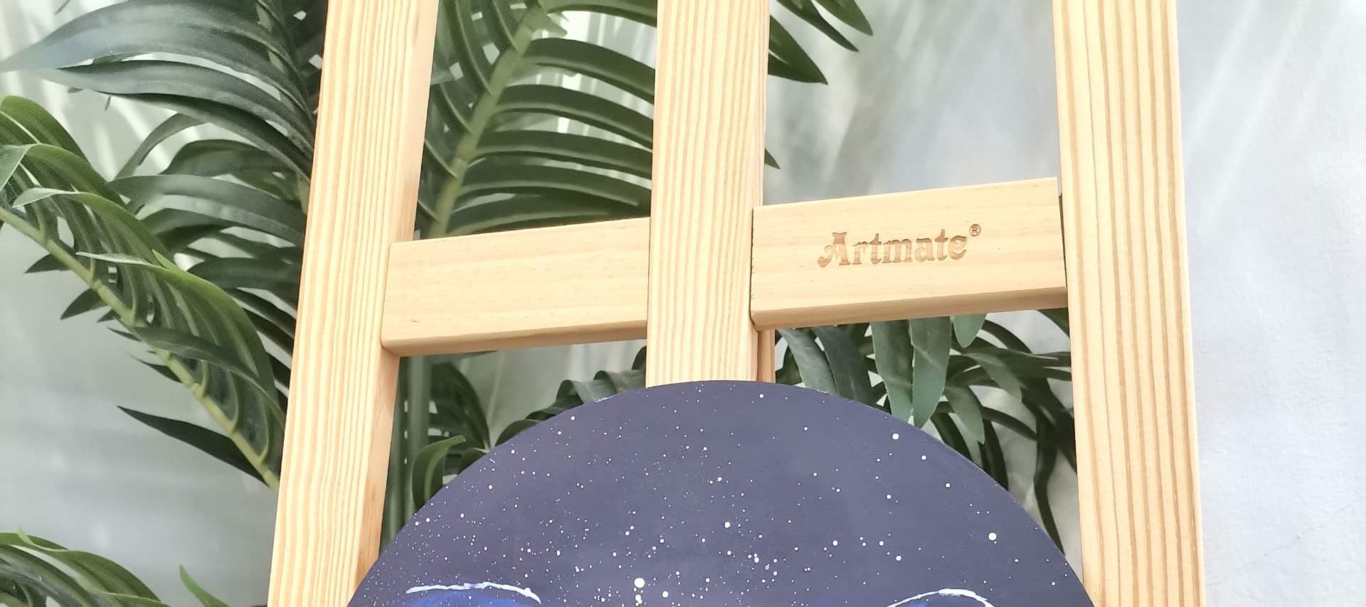 Acrylic Painting (Clock)