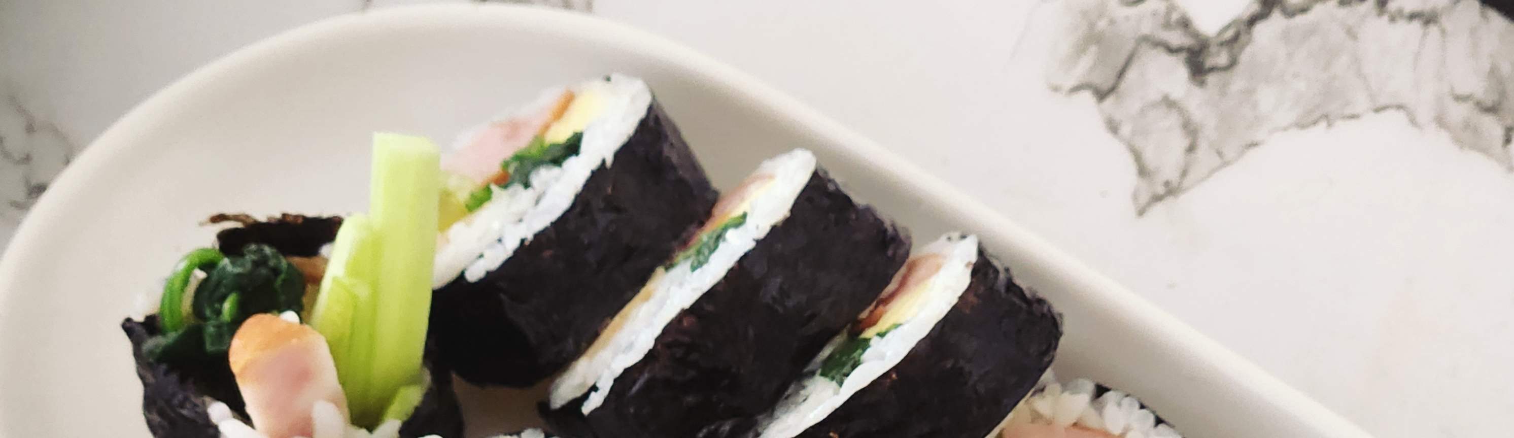 Kimbap (Déjeuner) : Rouleau de riz