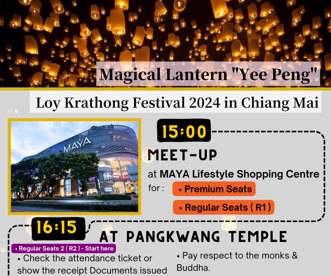 Chiang Mai CAD Khomloy Sky Lanterns Festival Klook Singapore