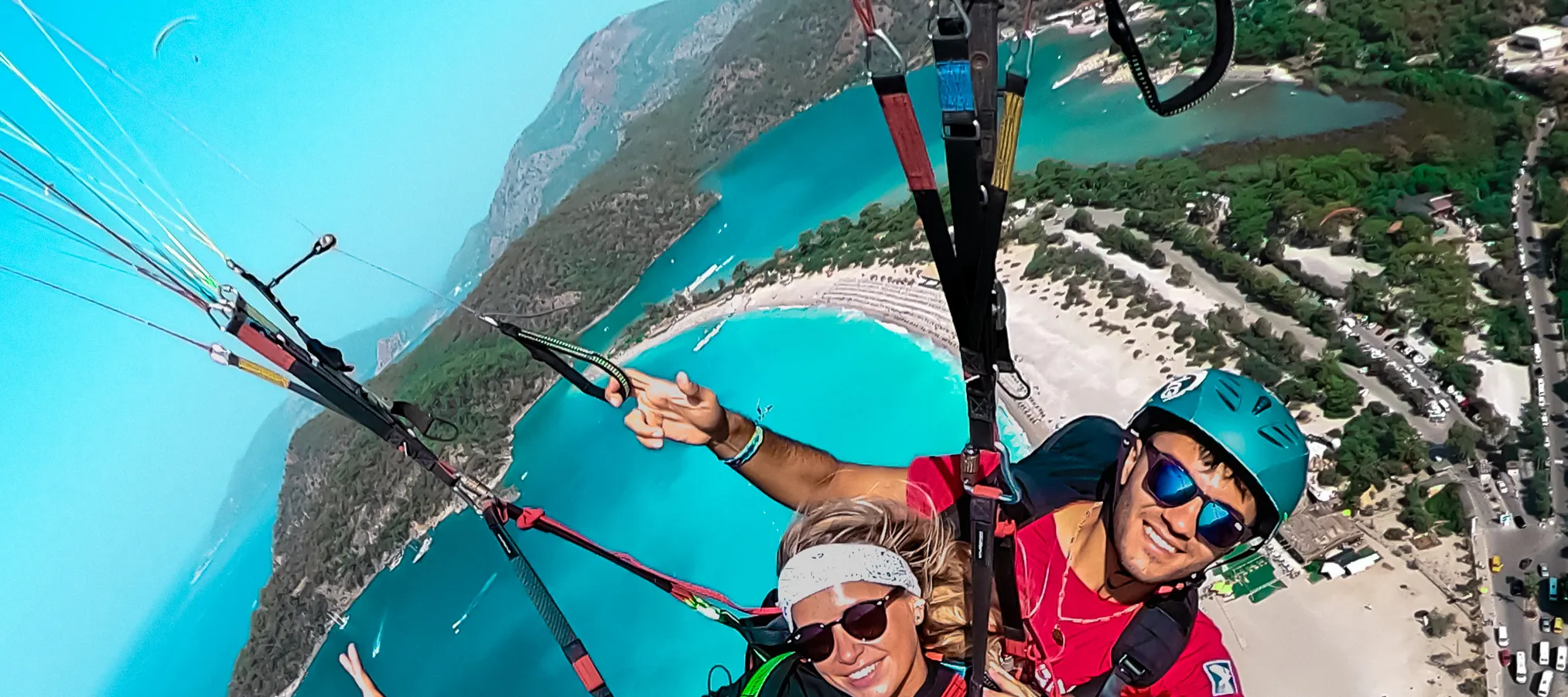 土耳其 ölüdeniz 滑翔伞