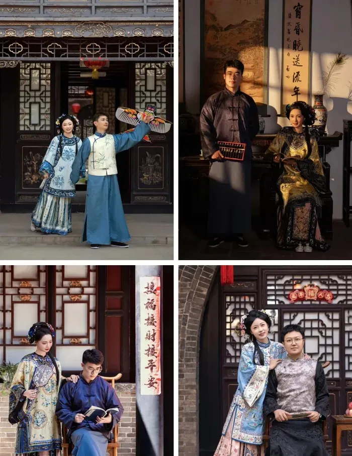 晋商大小姐|小家碧玉(单人)【1套品牌服装+晋商风格妆造+原片30张，精修9张】