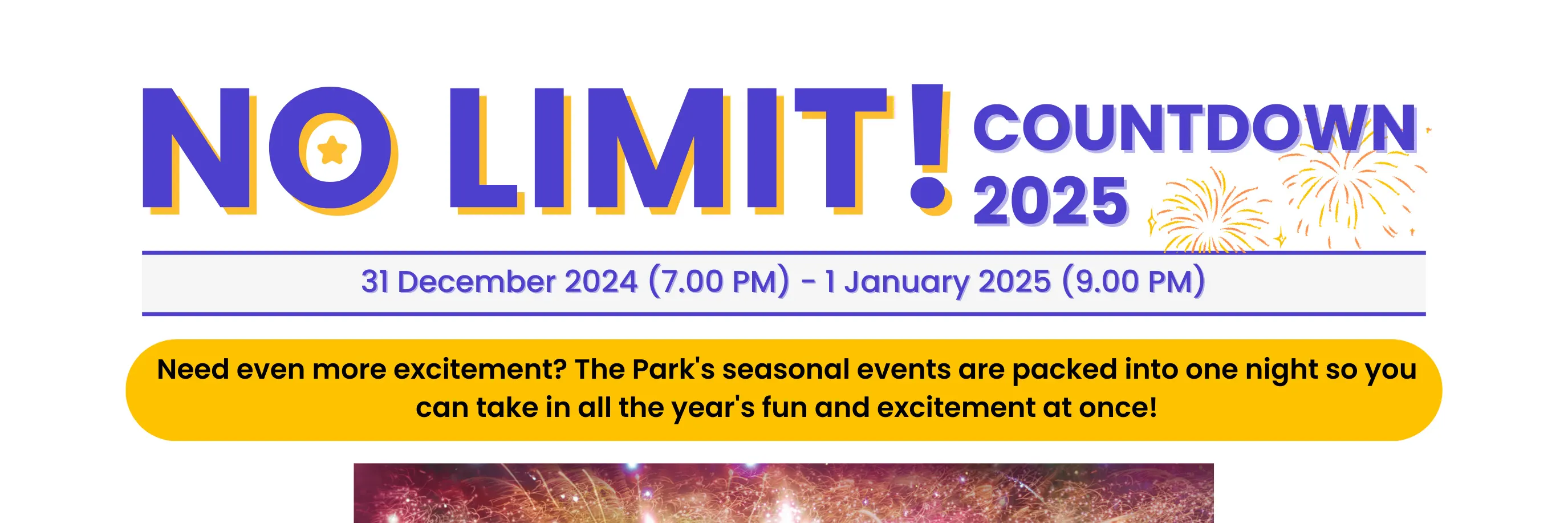 No Limit! Countdown Event