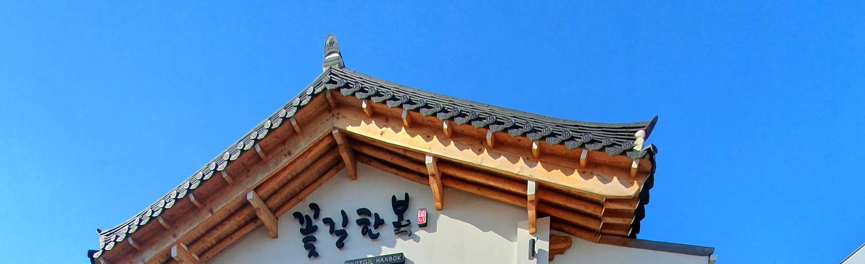 花旗韩服的外观。