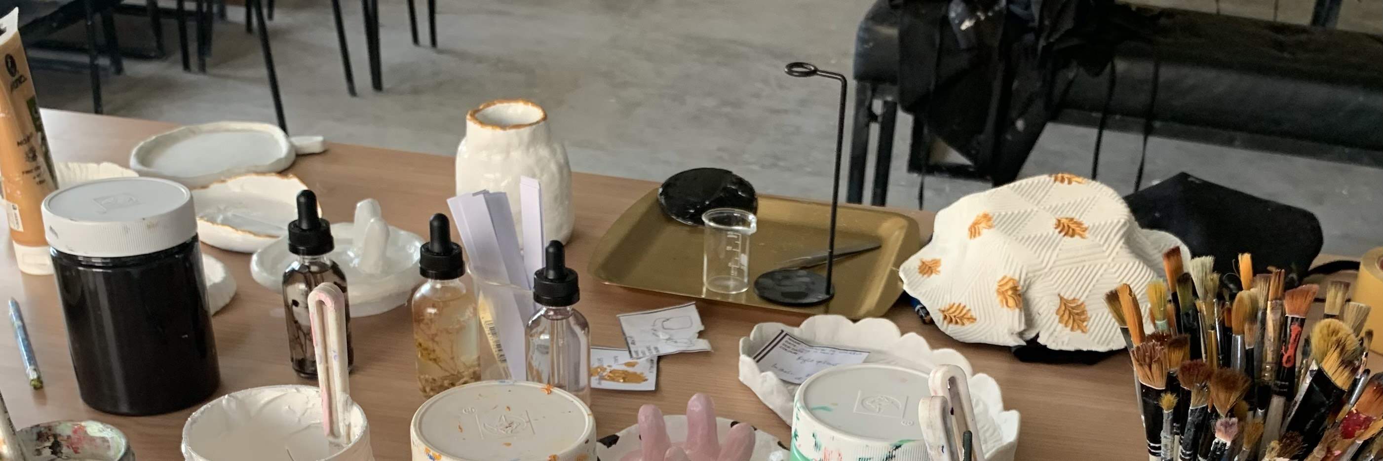 Lokakarya Tanah Liat Kering Udara