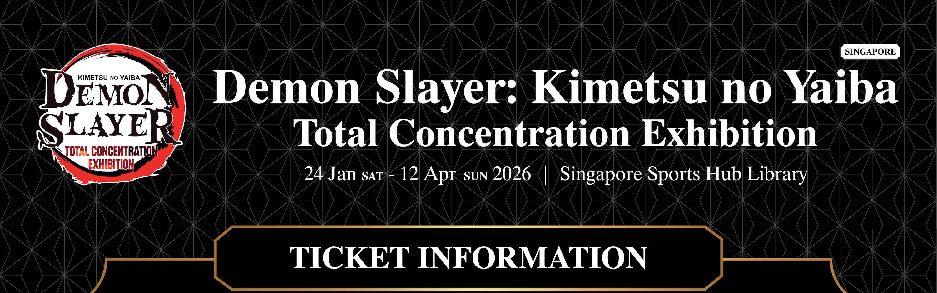 鬼滅の刃　￼シンガポール　全集中入場特典￼ 鬼滅の刃 全集中展 シンガポール | Klook
