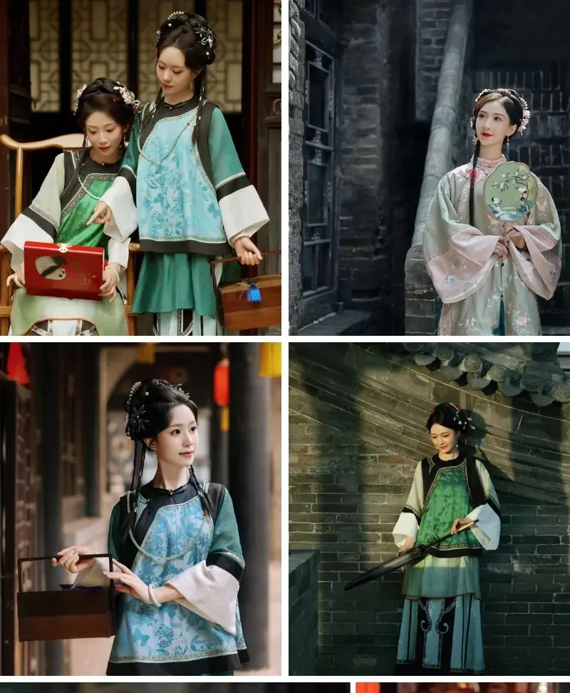 晋商贵妇雍容华贵(单人)【1套华丽清代服装+少奶奶/贵妇妆造+原片30张，精修9张】