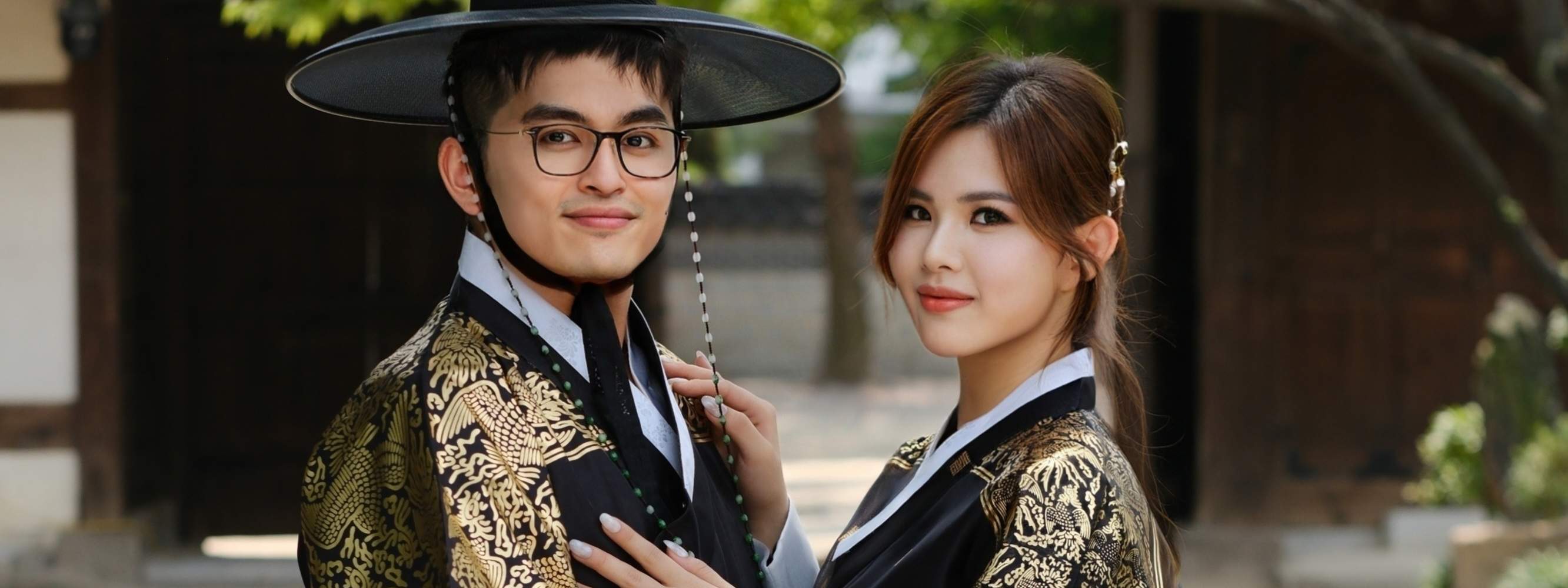 There is a higher-tier option above our Premium Hanbok Line, referred to as Special Hanbok. This option is not listed on the website, but you can upgrade to it on-site.