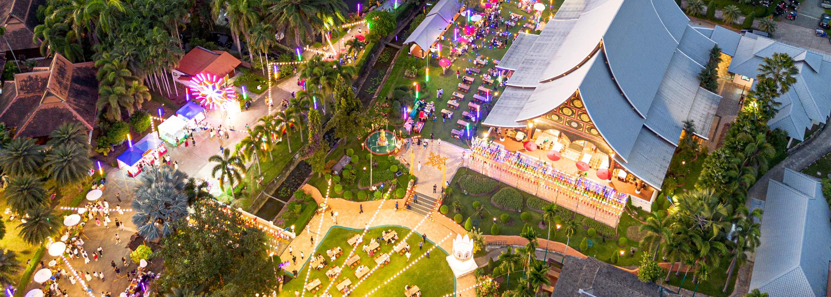 Фестиваль Лой Кратонг 2025 в Horizon Village Chiang Mai