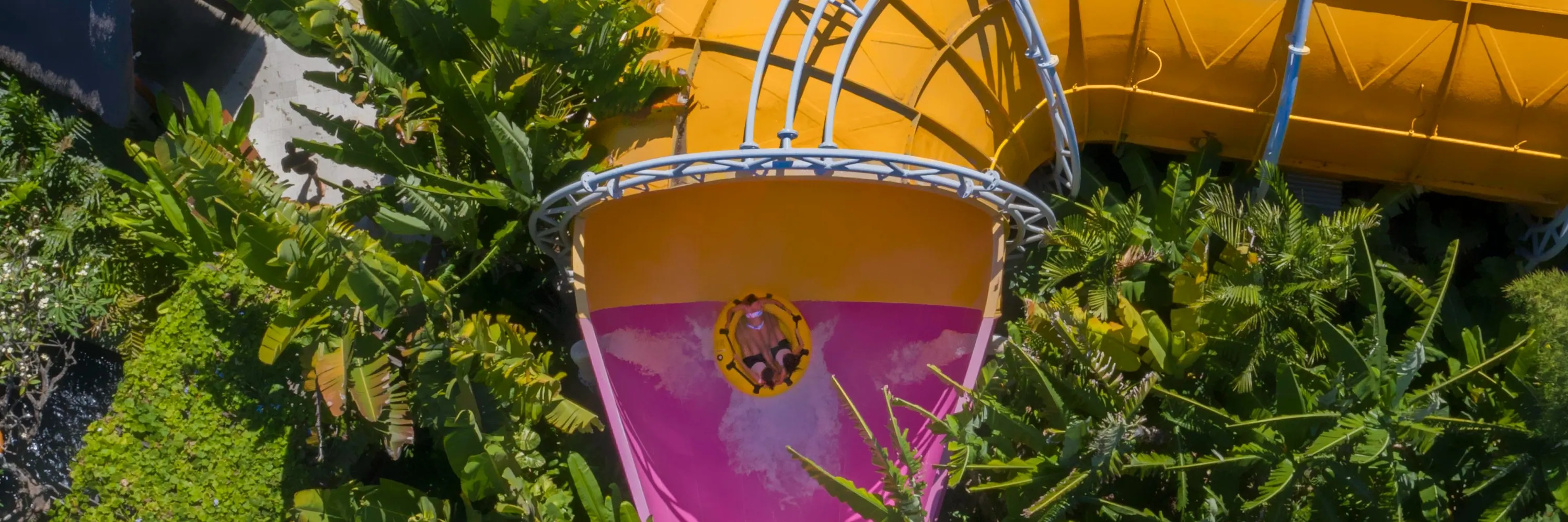 phyton slide at waterbom Bali