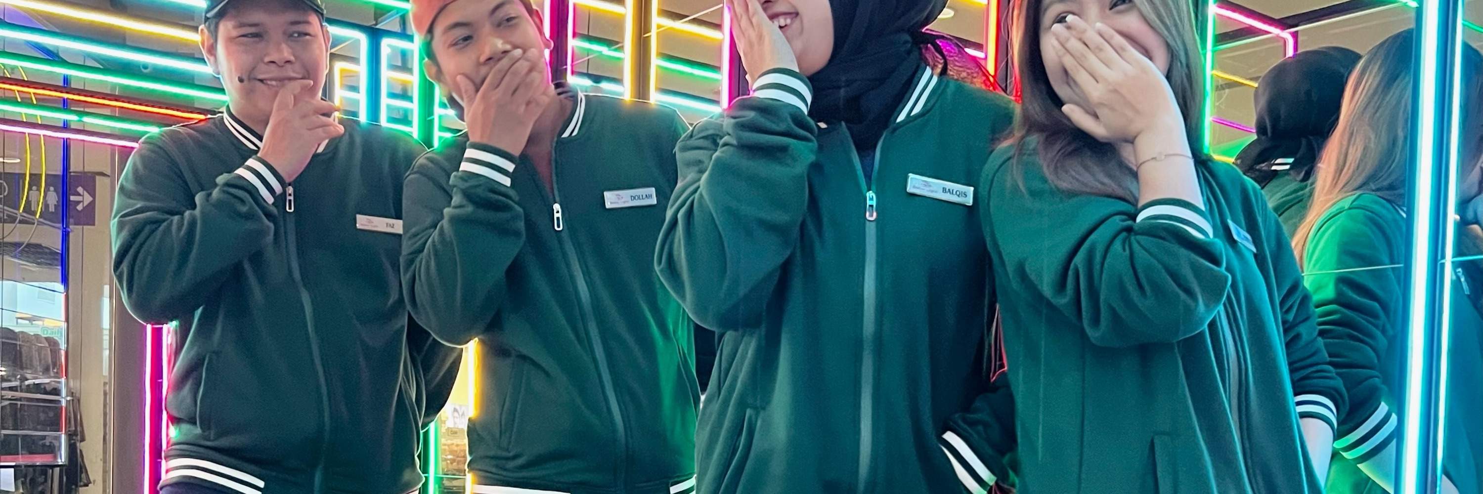 Ammissione Roller Light nel centro commerciale Wangsa Walk a Kuala Lumpur