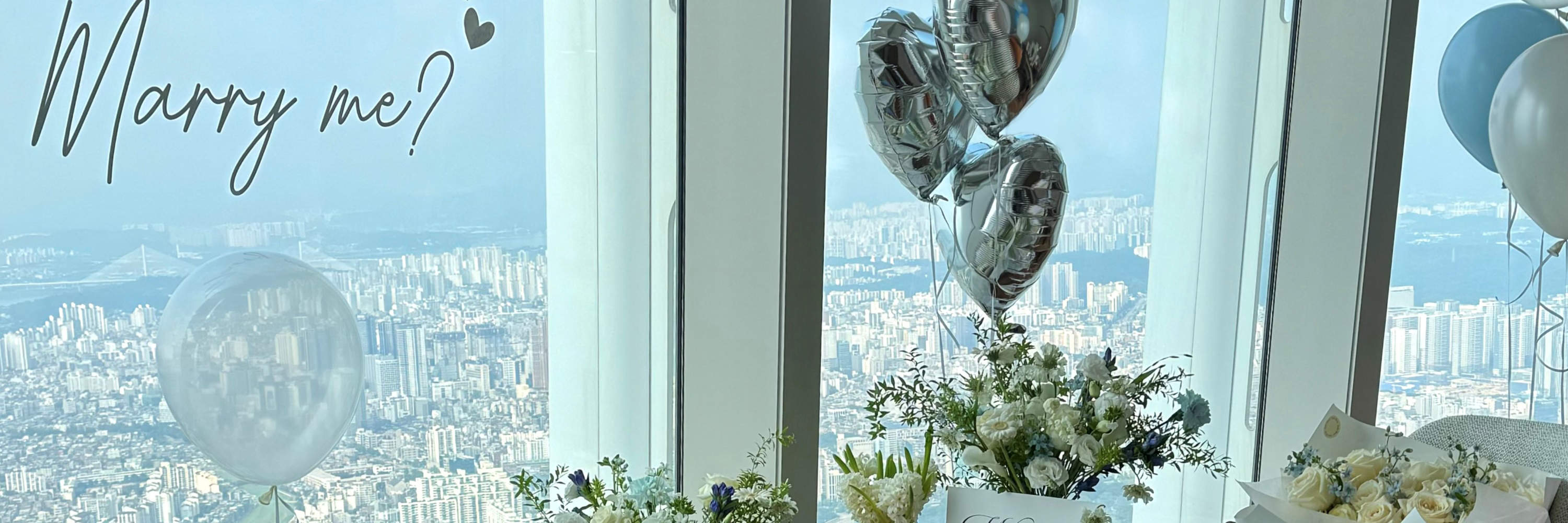 Flowers make the moment magical.