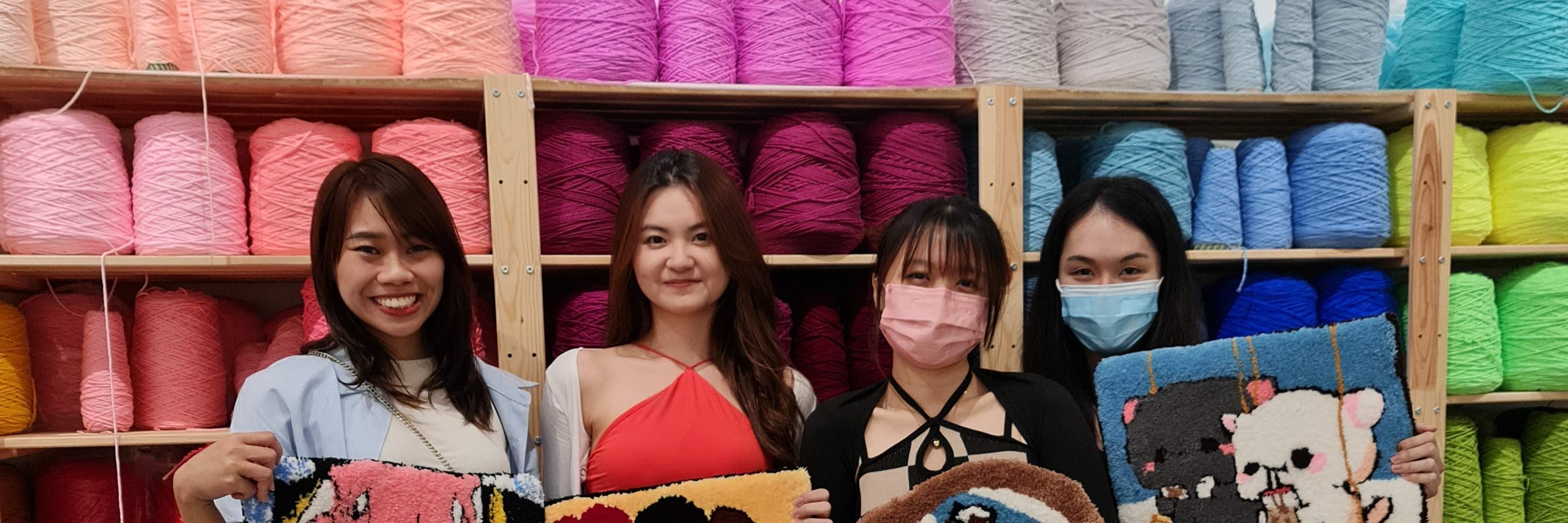 4個女孩和她們的藝術作品