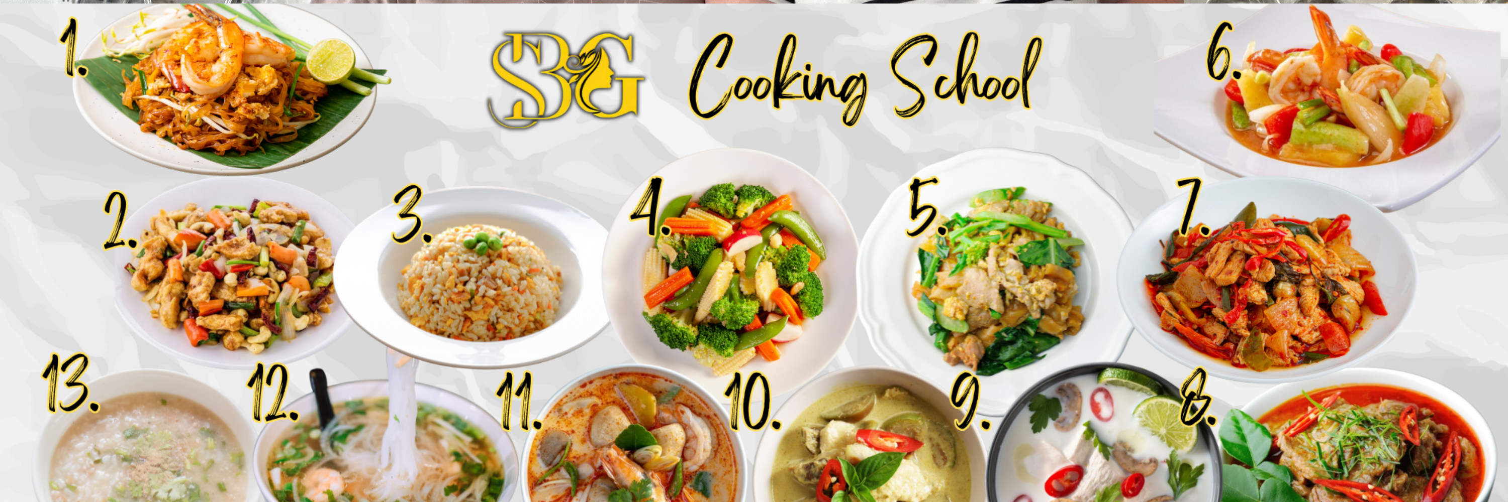 Kelas Memasak Thailand Otentik di SBG Cooking di Phuket, Patong