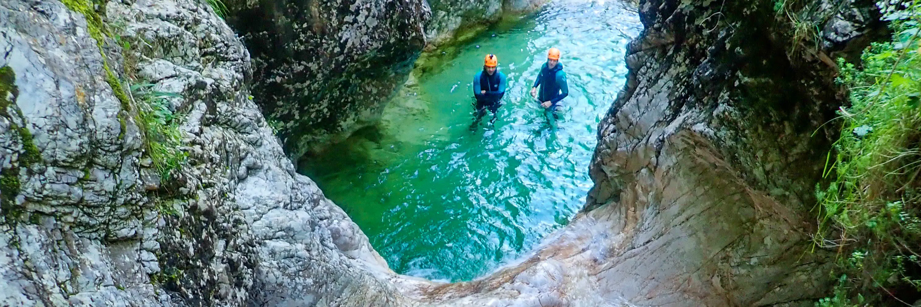 特里格拉夫国家公园的极限峡谷漂流
