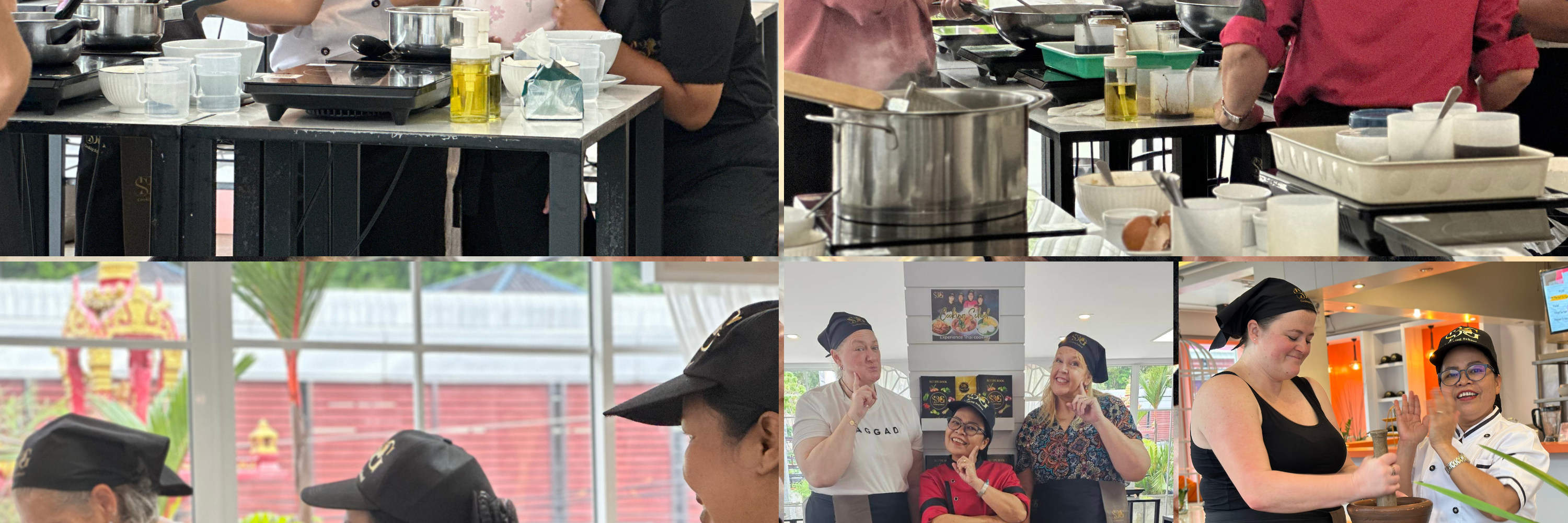 在普吉岛芭东SBG烹饪学校体验正宗泰式烹饪课程