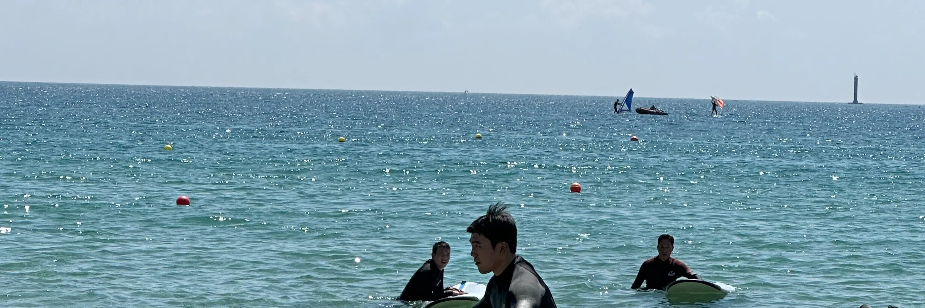 釜山松汀冲浪狂冲浪课程