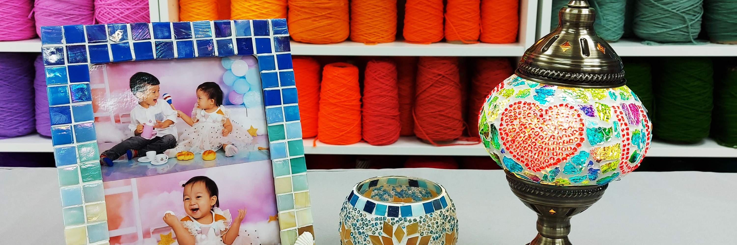 【ซื้อ 1 แถม 1 ฟรี】MOSAIC ART WORKSHOP - GET TOGETHER WORKSHOP @ KWUN TONG