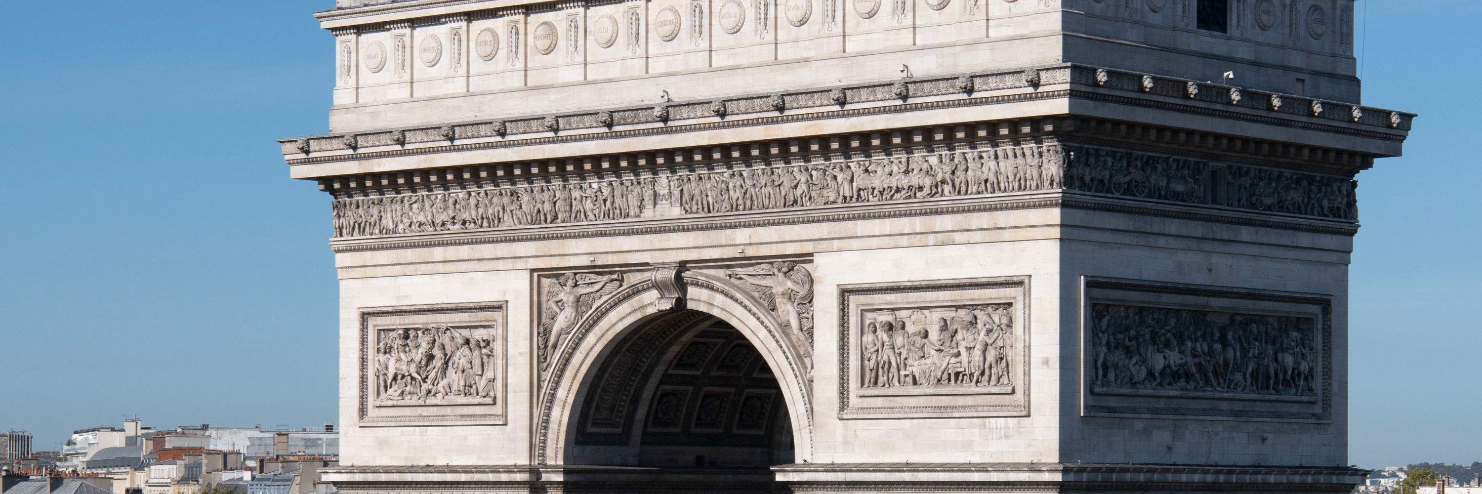 凱旋門屋上チケット