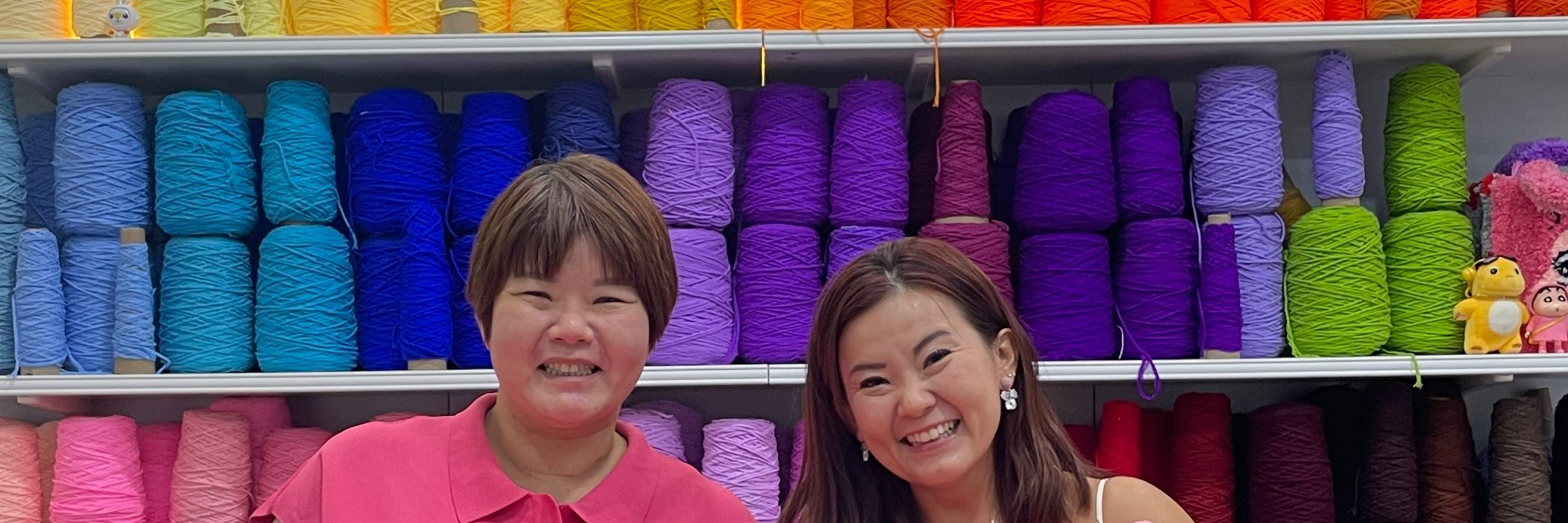 Workshop di letti per animali domestici in filato di velluto lavorati a mano a Singapore