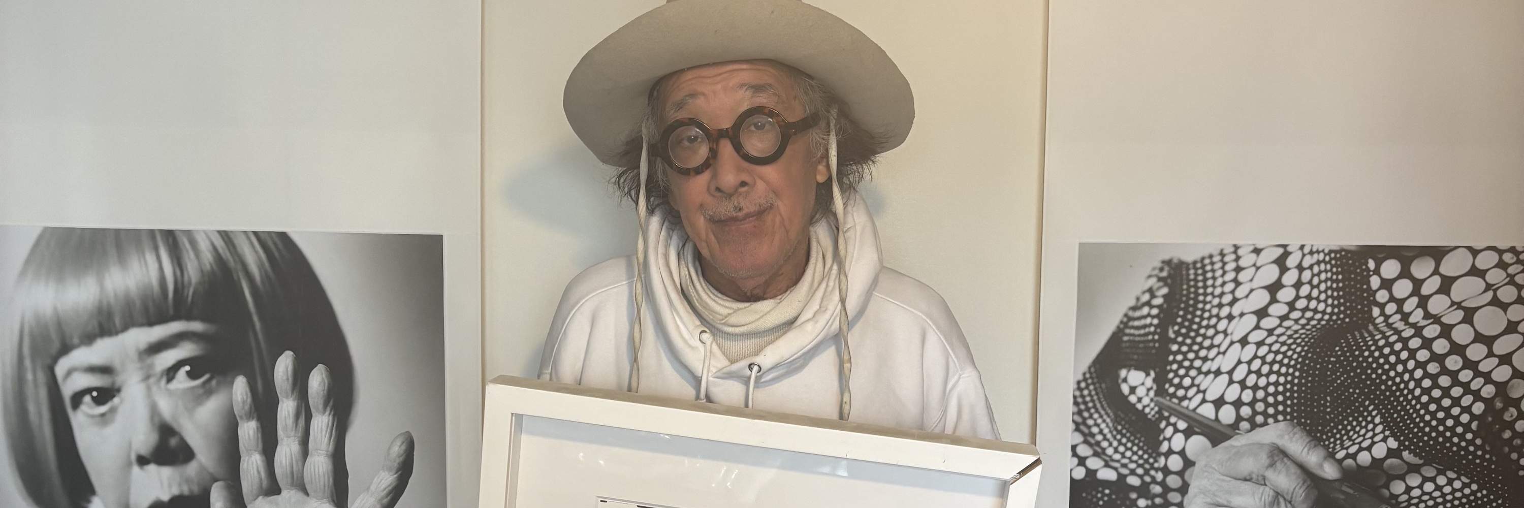 写真家ベンジャミン・リーとセルフポートレート