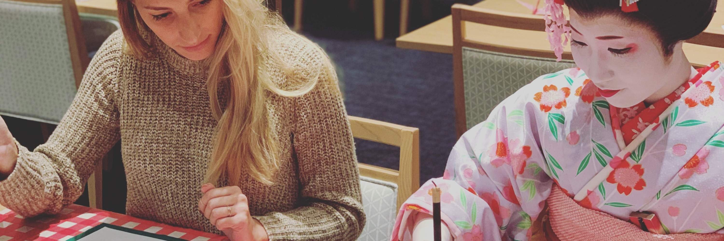 Kalligraphie-Lektion