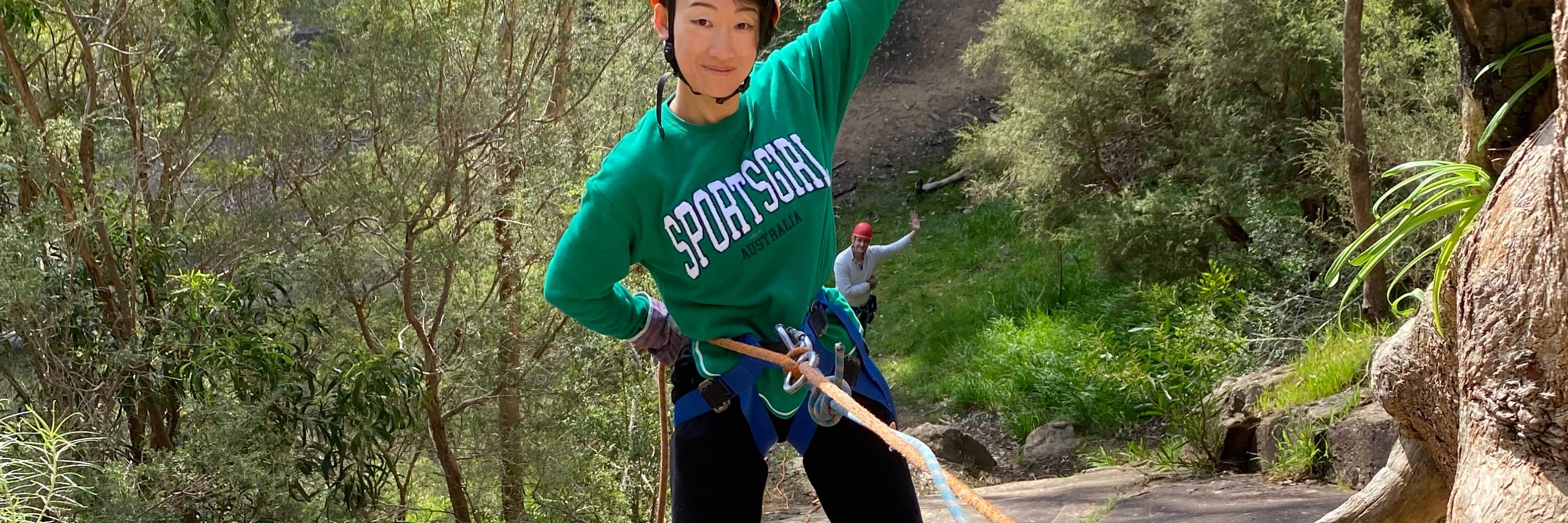 Kayak in acque bianche sul fiume Yarra & Discesa in corda doppia a Warrandyte