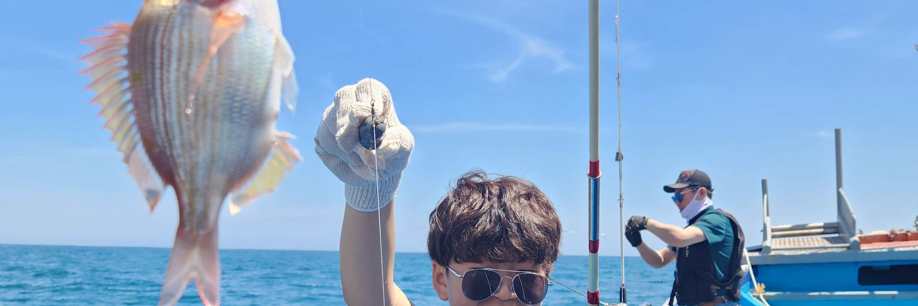 Tour di pesca in barca nel mare di Jeju con pranzo incluso