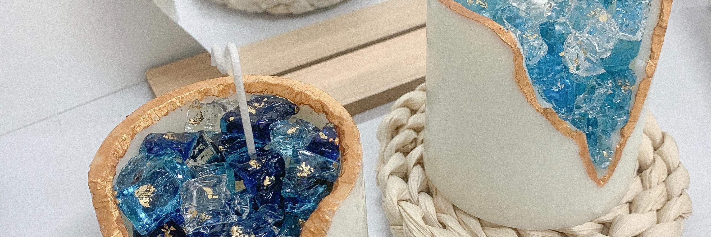 แสงออโรร่า - เทียนดาวเคราะห์｜เทียนกระถางฉ่ำๆ｜ลูกบอลคริสตัลฐานหินกระจาย｜เทียนมาการอง｜เทียนเหมืองคริสตัล｜ซวนหว่าน