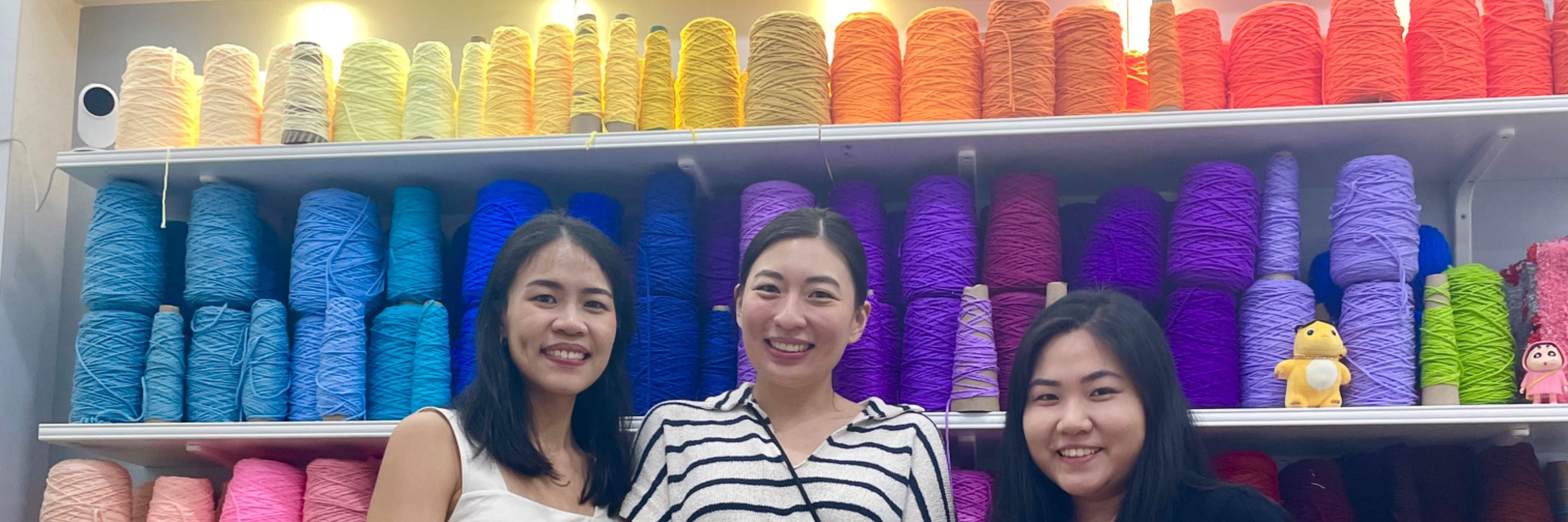 Мастер-класс по вязанию бархатной сумки вручную в Сингапуре