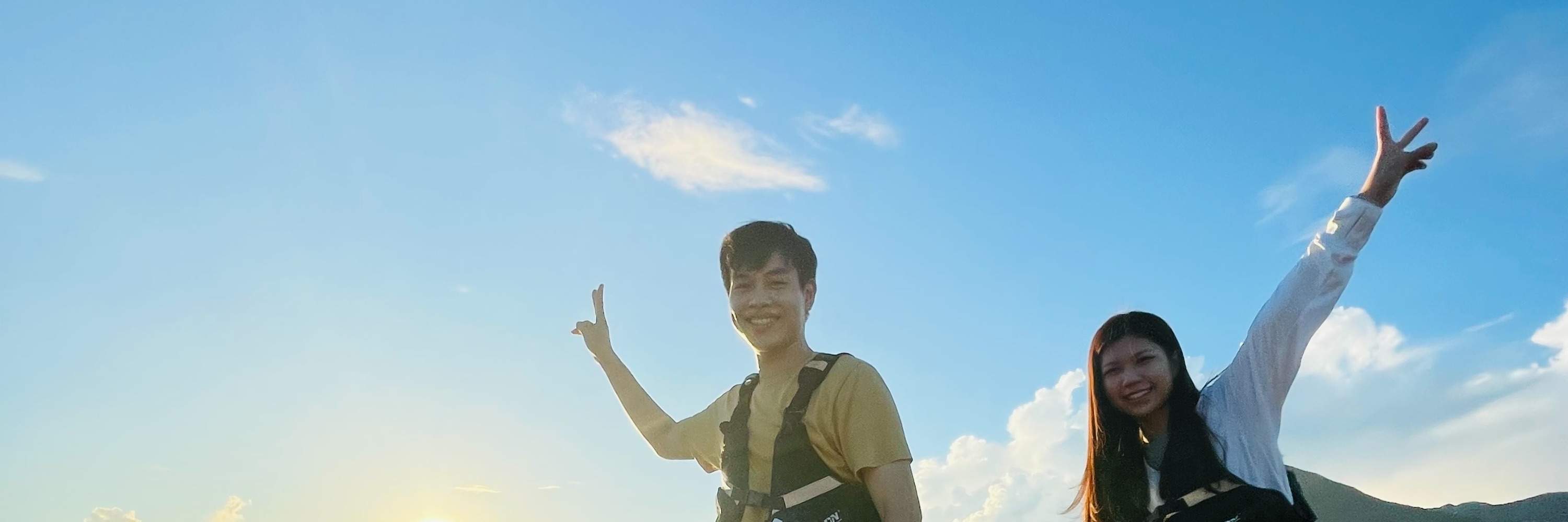 象鼻岩水上自行車