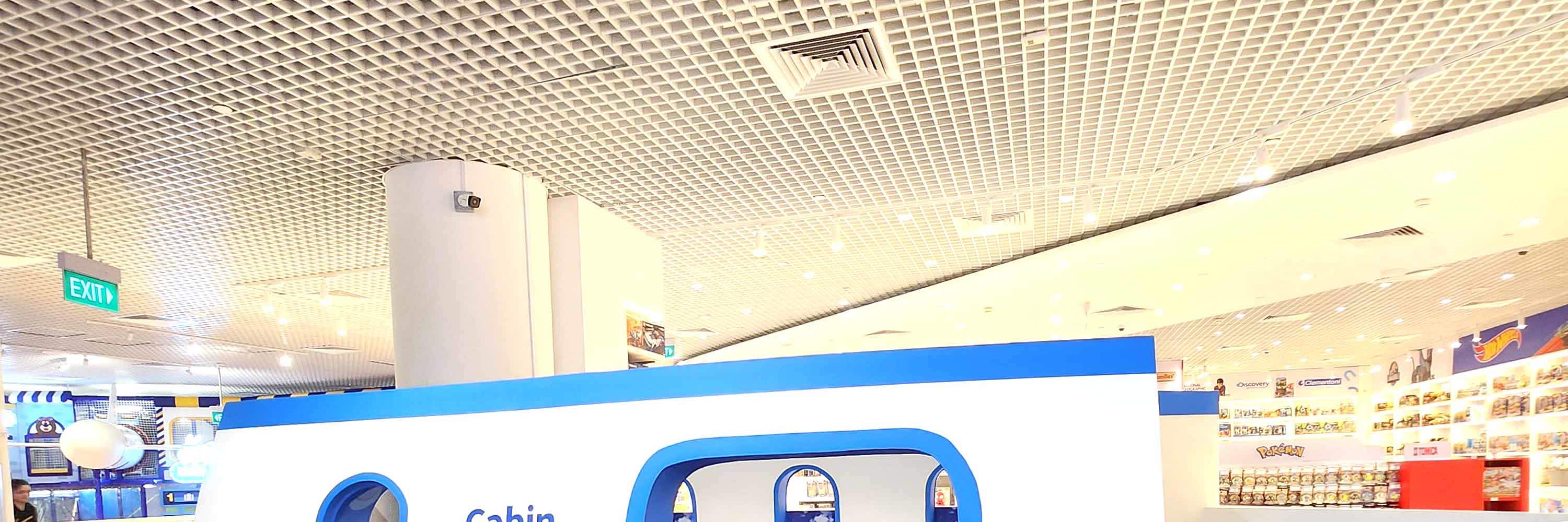 design della cabina per i bagagli