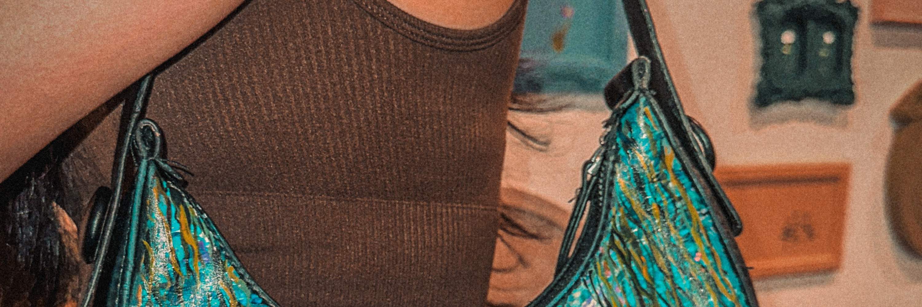 バッグアートジャム（革用塗料を使用）