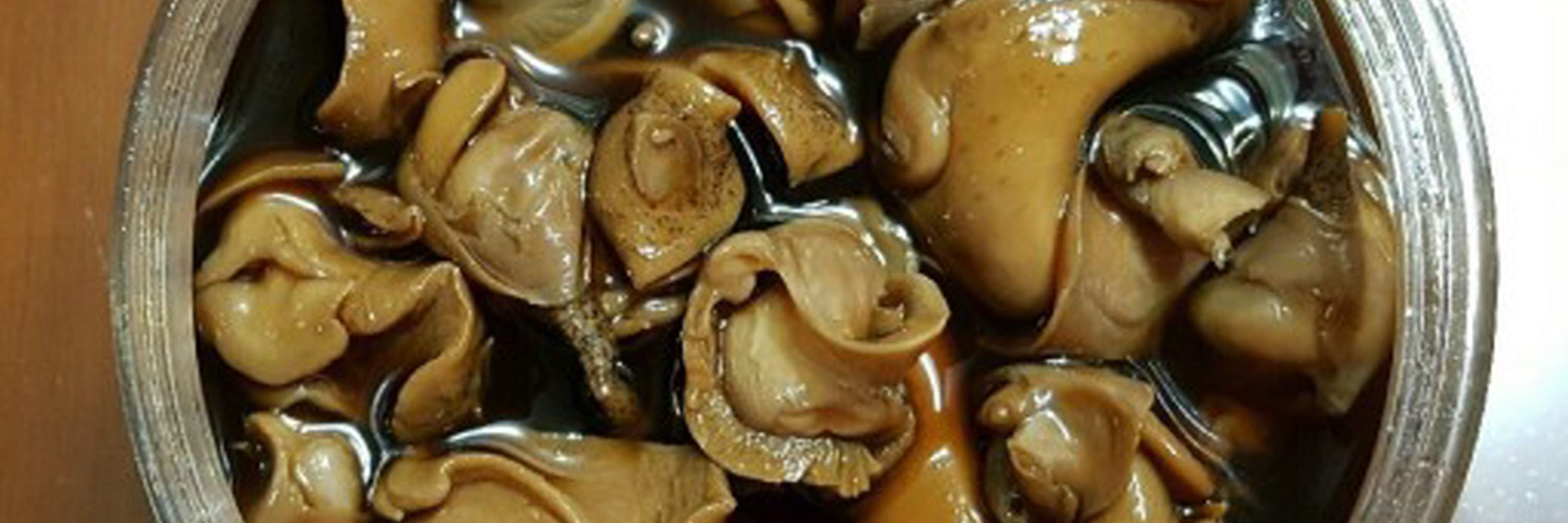 Bulot mariné à la sauce soja