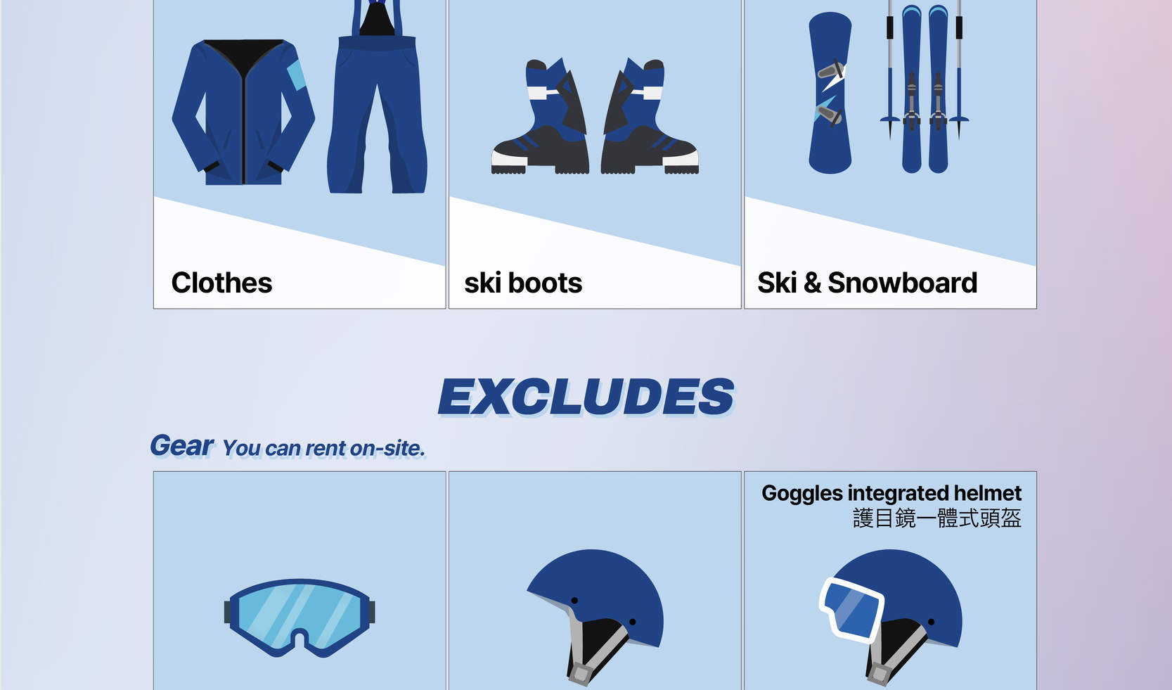 Elysian Ski / SnowBoard & Ticket & Snow Sled - Day Tour From Seoul