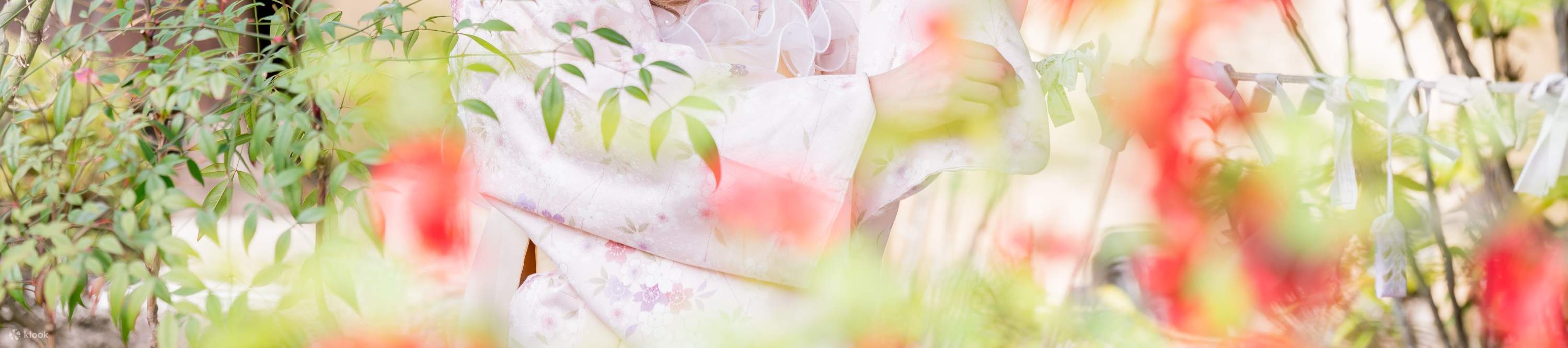 和服租借，款式豐富，包括蕾絲和服、大正浪漫風格和服、振袖等，任您挑選！附髮型設計 & 髮飾無限使用（由東京/淺草愛和服1號店提供）