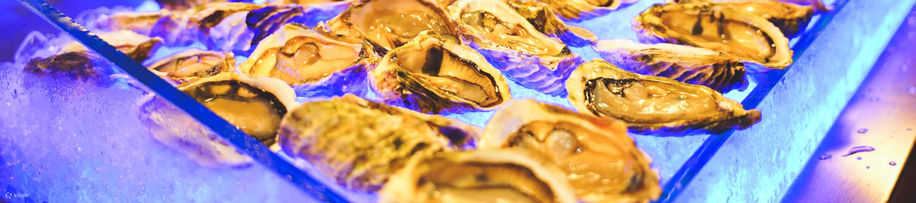 Устрицы в буфете