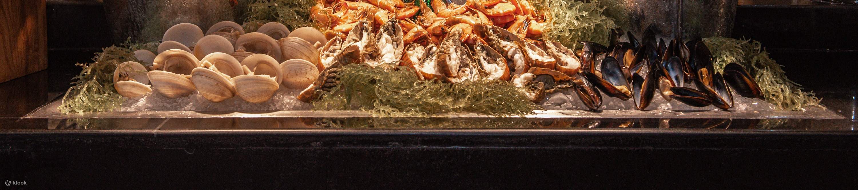 lobster, crab, shrimp