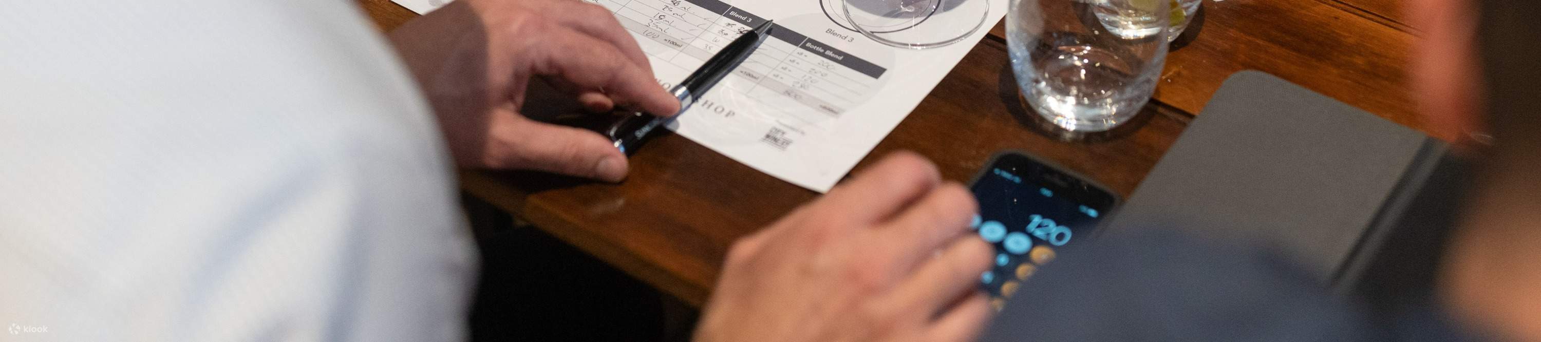 Taller de mezcla de vinos