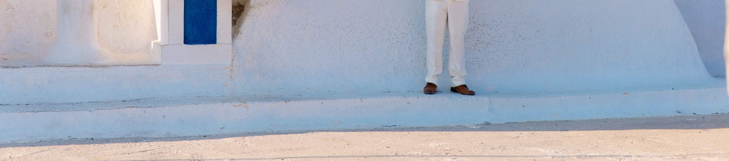 Pemotretan Profesional di Santorini