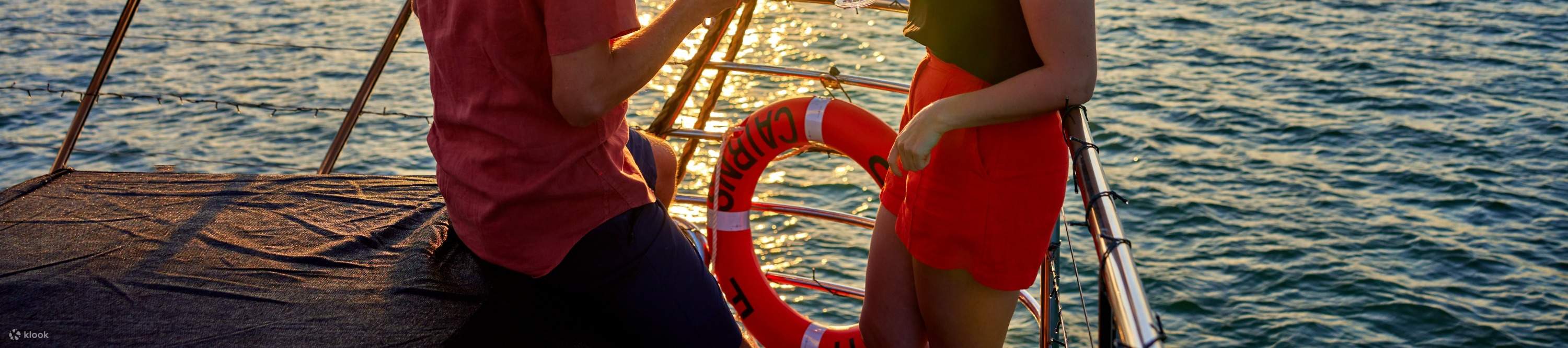 Насладитесь романтическим вечером с напитками на палубе Spirit of Cairns