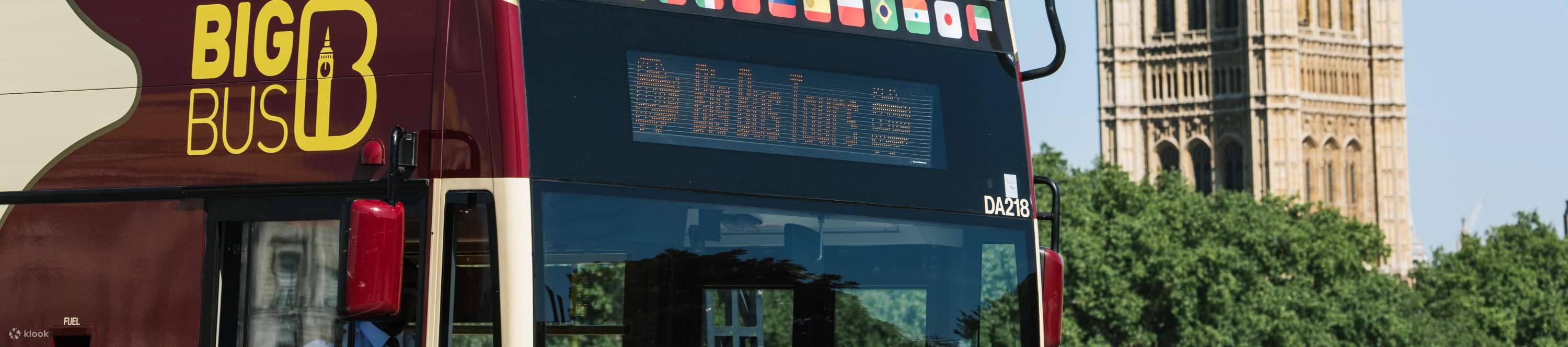 London Hop-On Hop-Off Bus von Big Bus