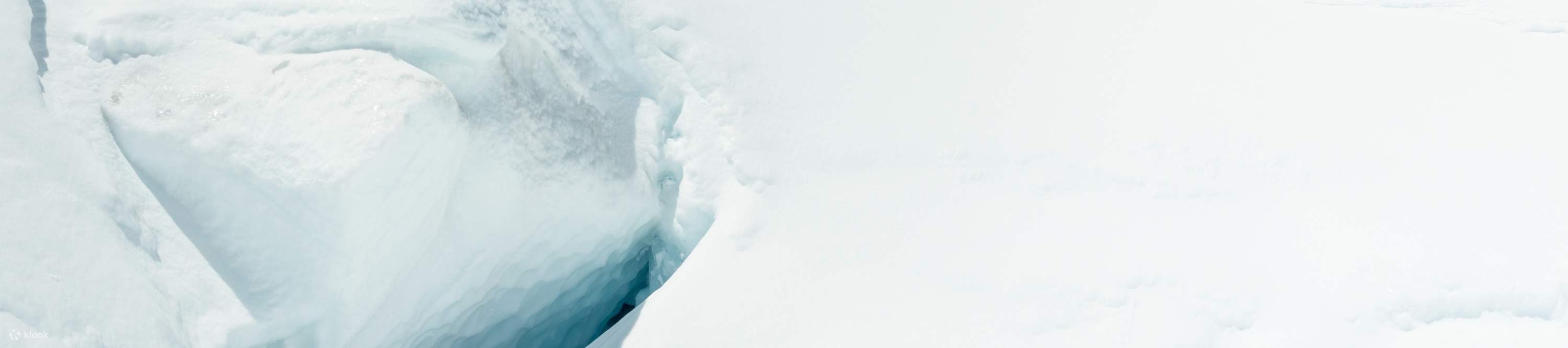 glacial formations on hike