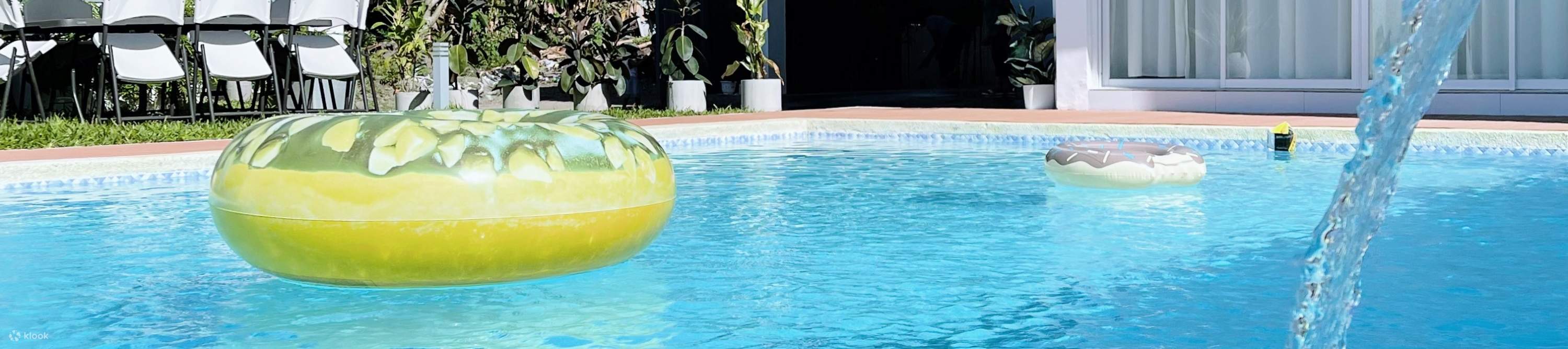 poolside view of laze by my place