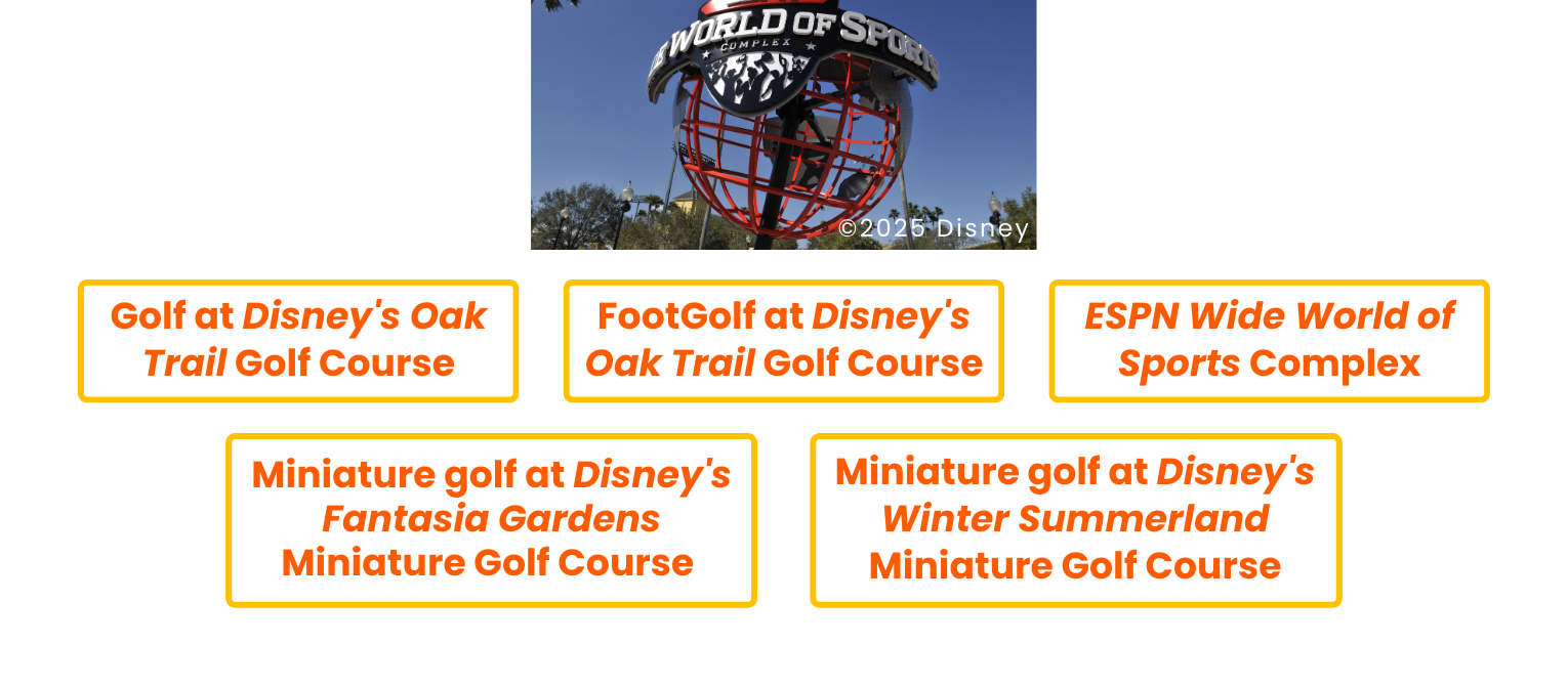 Water parks and sports