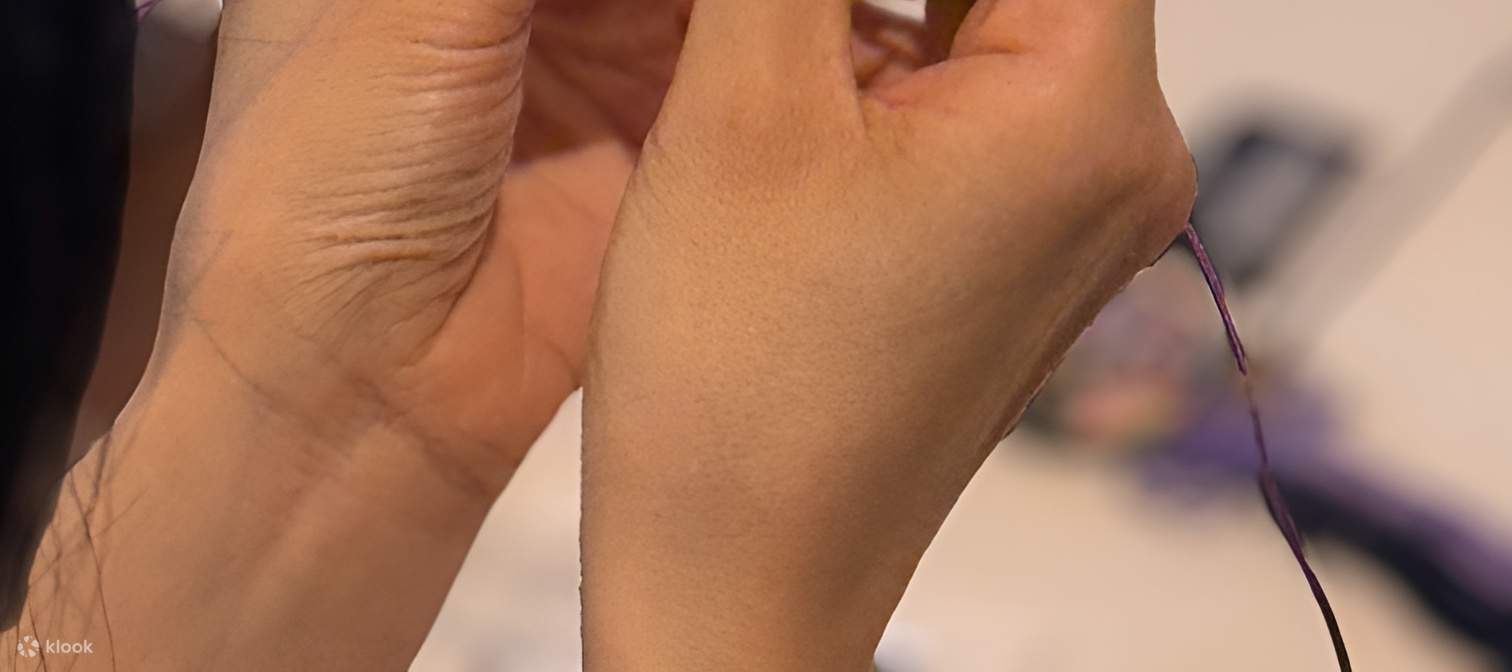 Bengkel Membuat Rantai Kunci Simpul Norigae Korea di Hutan Seoul