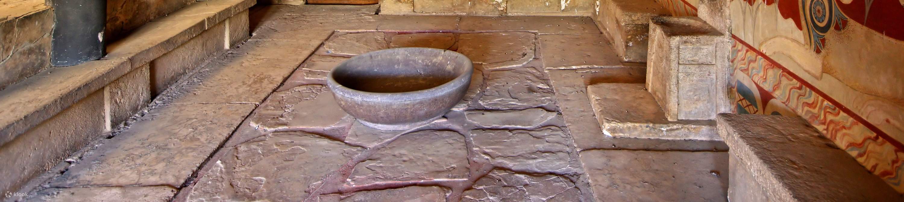 ภายในพระราชวัง Knossos