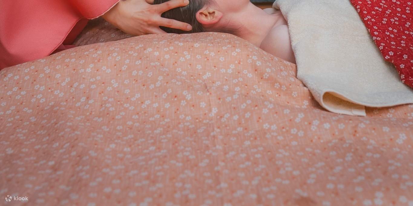 Osaka: Masaje de Aromaterapia, Head Spa y Facial en el Temple 180 min