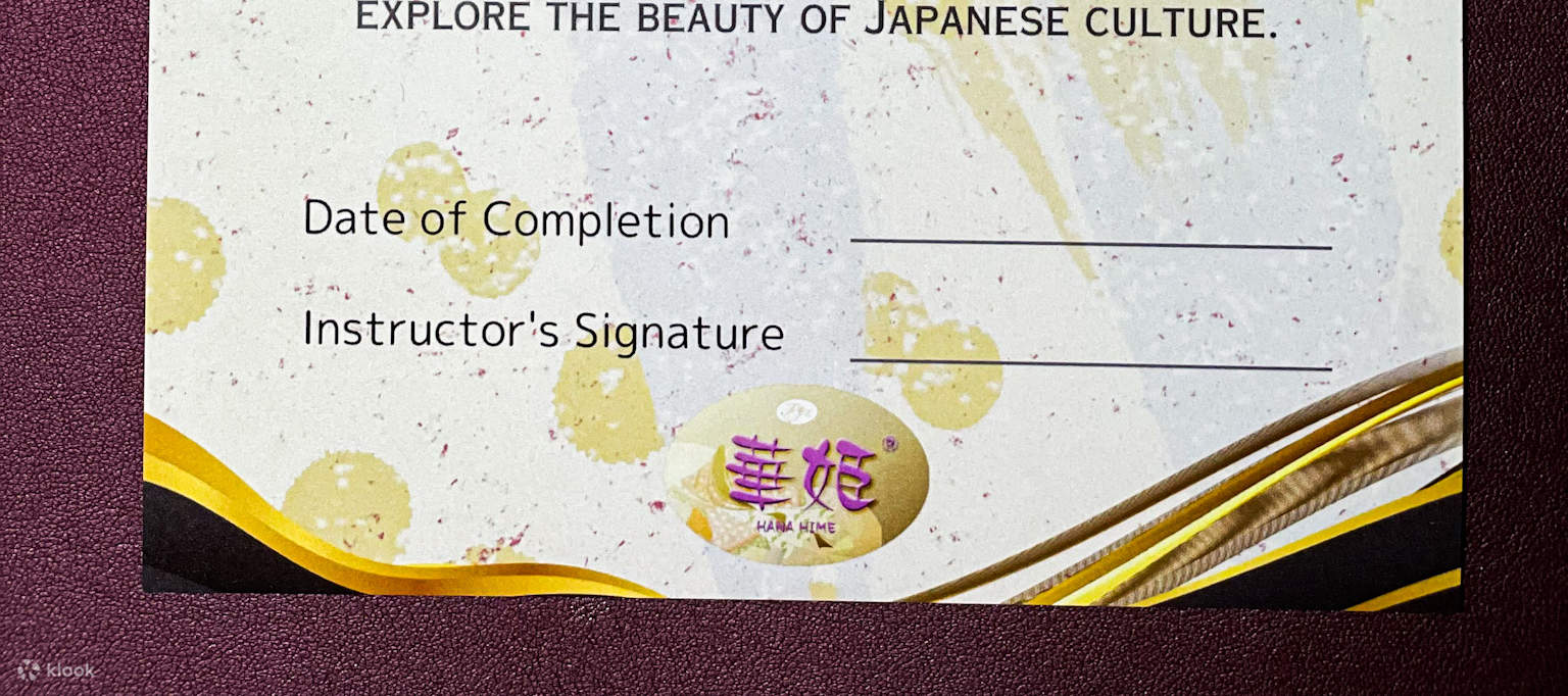 Di akhir bengkel, anda akan menerima 