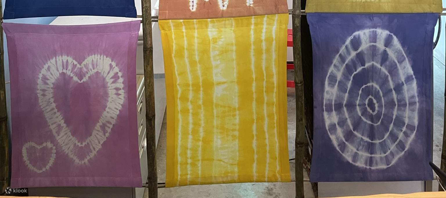 순수 식물 유래 염색 원단