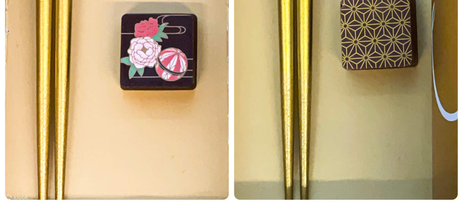 Selepas bengkel, nikmati coklat corak tradisional Jepun yang mewah.